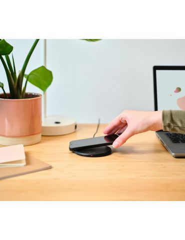 Trust Viro Smartphone Negru USB Încărcare fără fir Încărcare rapidă De interior