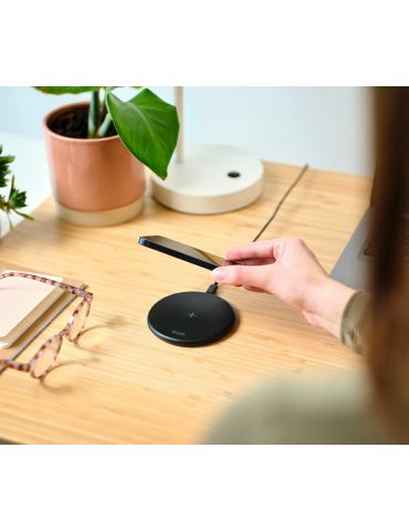 Trust Viro Smartphone Negru USB Încărcare fără fir Încărcare rapidă De interior