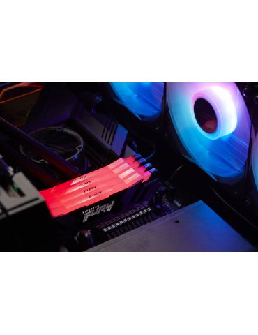 Kingston Technology FURY Renegade RGB module de memorie 64 Giga Bites 2 x 32 Giga Bites DDR5 6400 MT s