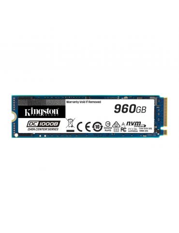 Kingston Technology DC1000B 960 Giga Bites M.2 PCI Express 3.0 NVMe 3D TLC - Tik.ro