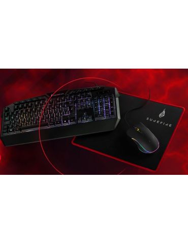 Verbatim 48826 tastaturi Mouse inclus Gaming USB QWERTY Englez Negru - Tik.ro