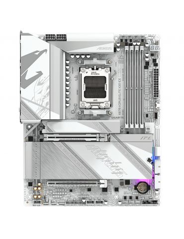 GIGABYTE X870 AORUS ELITE X3D ICE AMD X870 Mufă AM5 ATX
