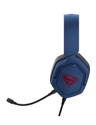 Trust GXT492SM Carus Căști Prin cablu Bandă de fixare pe cap Gaming Albastru, Roşu