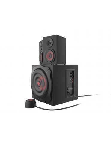 GENESIS Helium 610BT seturi de difuzoare 60 W PC Laptop Negru, Roşu 2.1 canale 2 căi 30 W Bluetooth