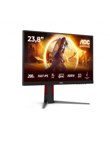 AOC G4 24G4HA monitoare LCD 60,5 cm (23.8") 1920 x 1080 Pixel Full HD LED Negru, Roşu