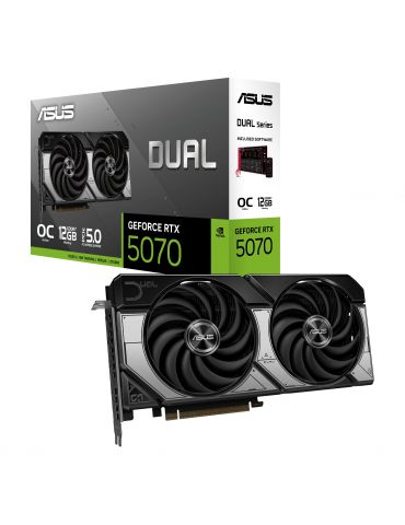 ASUS Dual -RTX5070-O12G NVIDIA GeForce RTX 5070 12 Giga Bites GDDR7