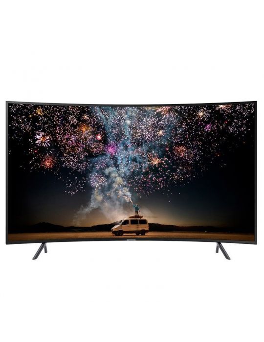 Led tv samsung 139 cm/ 55 inch smart tv internet tv ecran curbat rezolutie 4k uhd 3840 x 2160 boxe 20 w ue55ru7372 (include tv 1