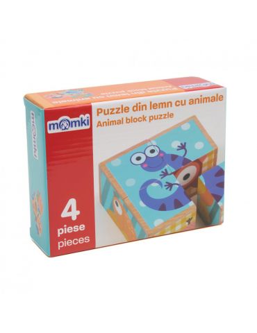 Puzzle din lemn cu animale... - Tik.ro