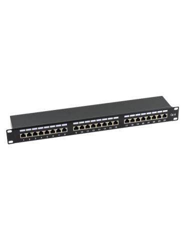 Patch panel 1u ftp cat6 24... - Tik.ro