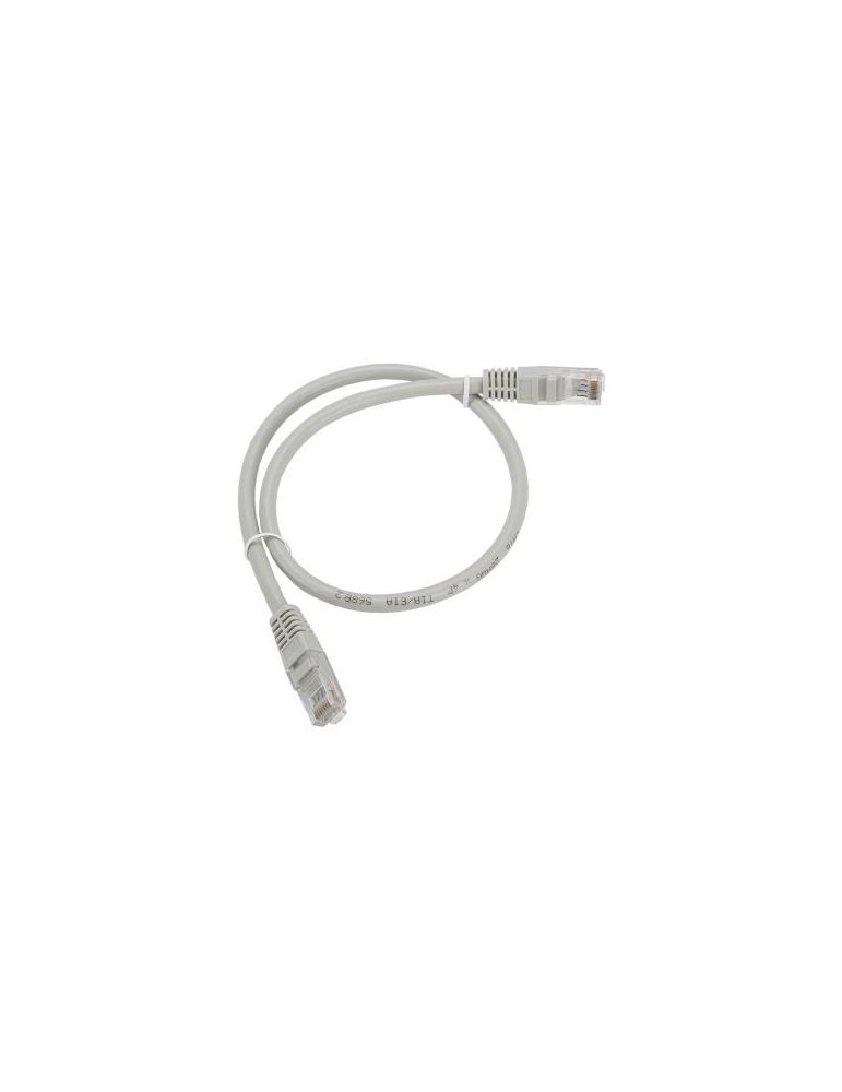 Network Cables Patch cord utp spacer cat6 cupru-aluminiu 0.5 m alb awg26 sppc-utp-cat6-0.5m (include tv 0.18lei)