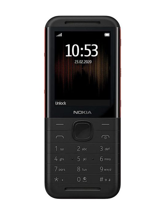 Telefon nokia 5310 ds 2020 black/red 2g/2.4/16mb/0.3mp/1200mah 16pisx01a21 (include tv 0.5lei) Nokia - 1