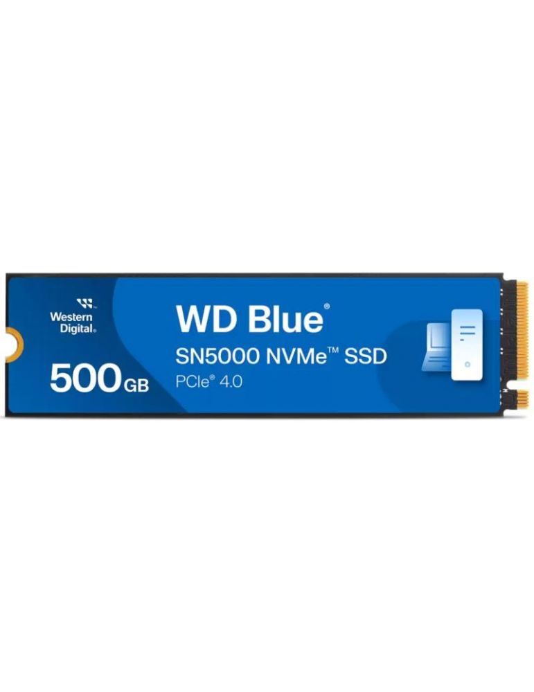 Wd blue sn5000 nvme ssd 500gb m.2 2280 pcie gen4