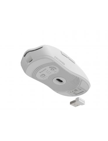 GENESIS Zircon 500 mouse-uri Gaming Mâna dreaptă RF Wireless + Bluetooth + USB Type-C Optice 10000 DPI