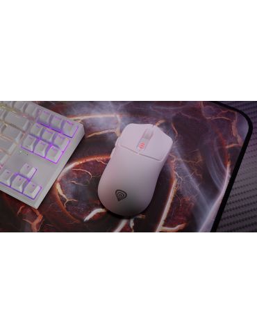 GENESIS Zircon 500 mouse-uri Gaming Mâna dreaptă RF Wireless + Bluetooth + USB Type-C Optice 10000 DPI