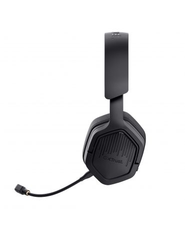Trust GXT 493 Carus Căști Prin cablu & Wireless Bandă de fixare pe cap, Cască Gaming USB Type-C   USB Type-A Bluetooth Negru