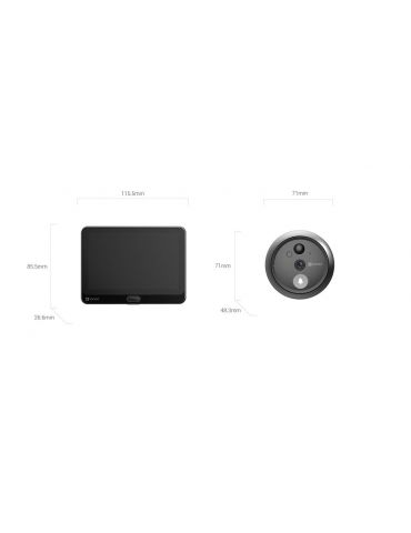 Vizor electronic ezviz cu... - Tik.ro