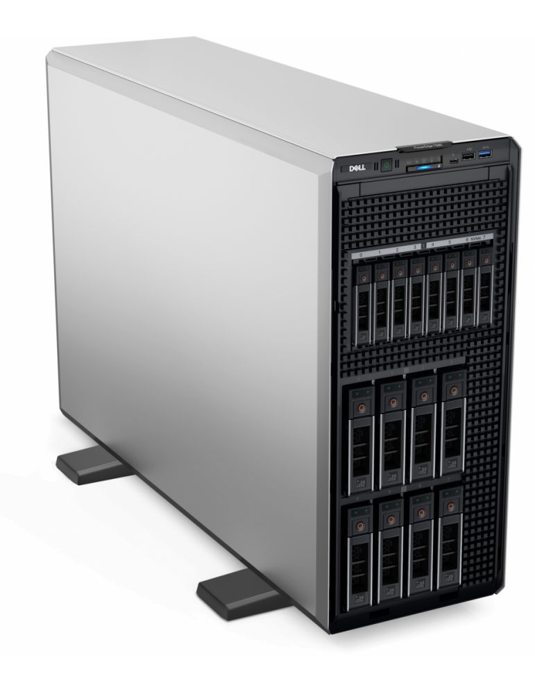Poweredge t560 tower server intel xeon silver 4410y 2g 12c/24t