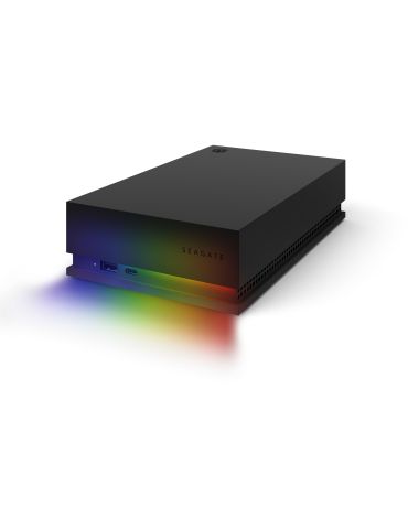 Seagate FireCuda Gaming Hub hard-disk-uri externe 8000 Giga Bites Negru Seagate - 7