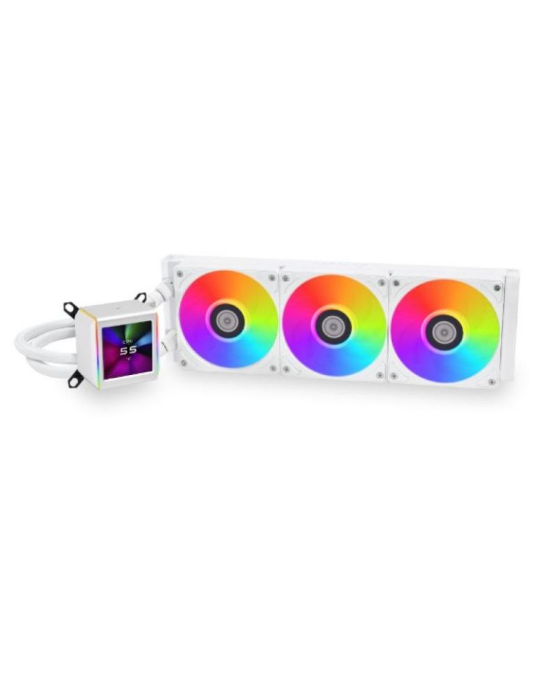 Cooler procesor lian li galahad ii lcd 360 alb marime