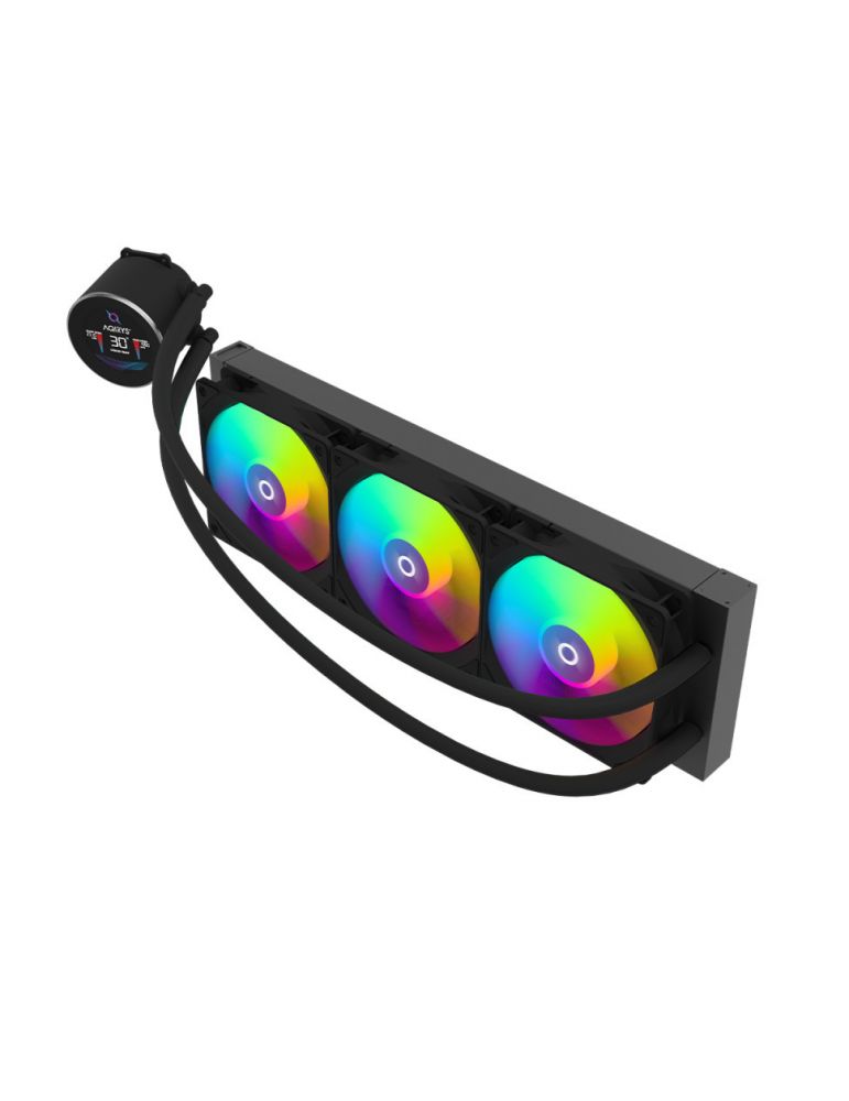 Cooler procesor aqyris hydra 360 aio negru marime radiator 360mm