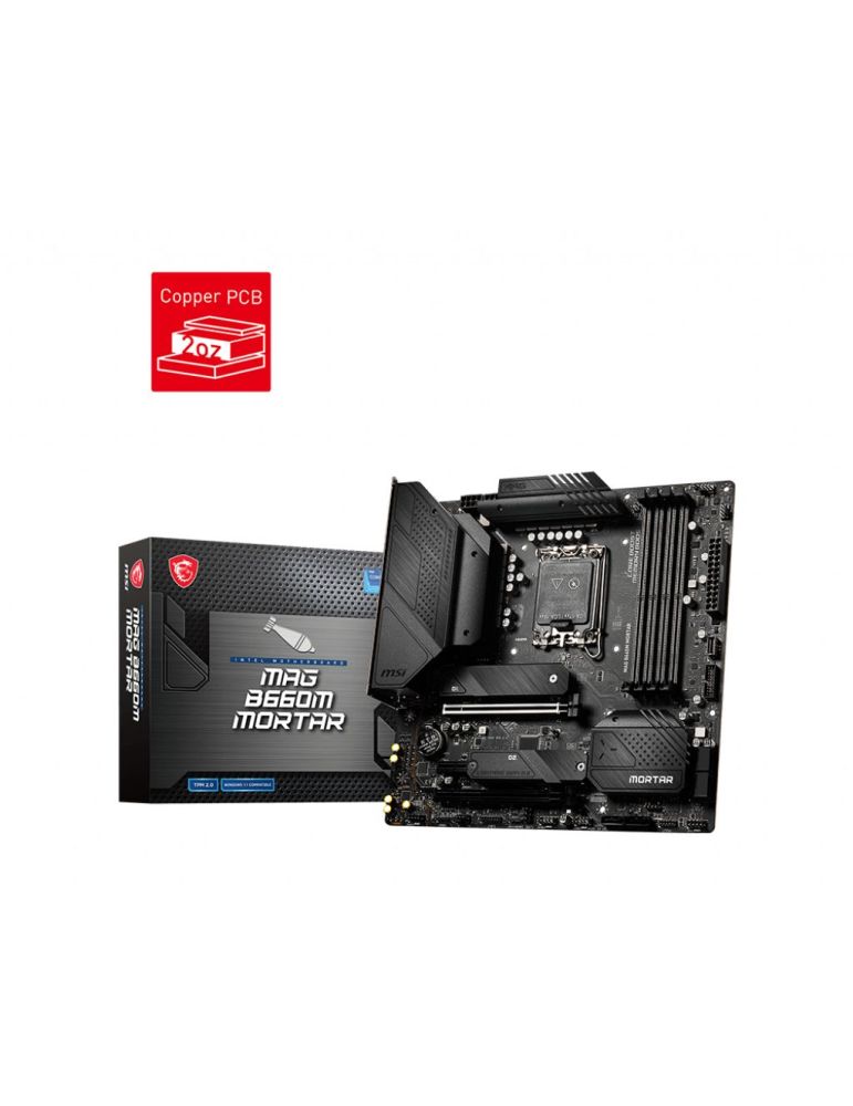 Placa de baza MSI MAG B660M Mortar