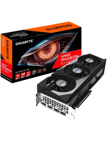 Placa video Gigabyte AMD Radeon RX 6800 Gaming OC 16GB  GDDR6  256bit Gigabyte - 8