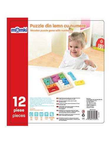 Puzzle din lemn cu numere... - Tik.ro