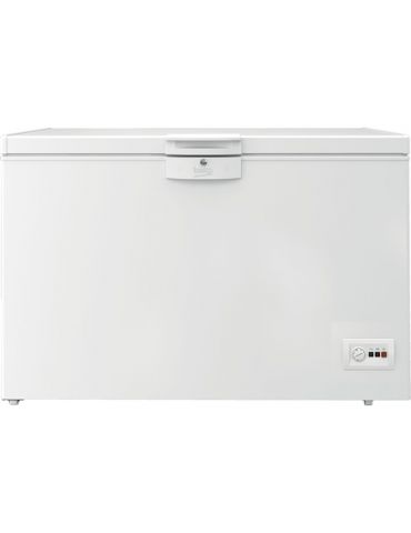Lada frigorifica Beko HSA29540N, 284 l, Clasa E, Fast Freezing, Cosuri metalice, Iluminare LED, Alb Beko - 1 - Tik.ro