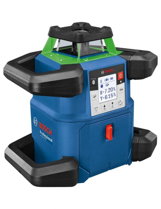 Bosch GRL 650 CHVG Nivela laser rotativa cu laser VERDE (650 m) + Receptor si telecomanda + BT 170 Trepied + GR 500 Rigla Bosch 