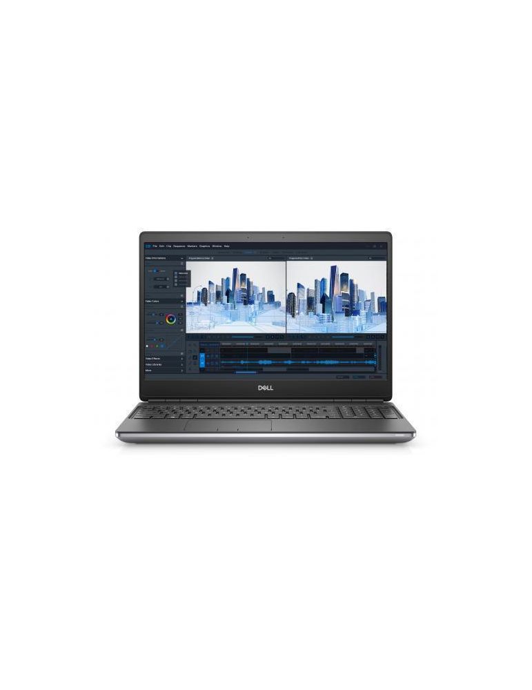 Laptop Dell Precision 7560, Intel Core i9-11950H, 15.6inch, RAM 64GB, SSD 2TB, nVidia RTX A5000 24GB, Linux, Titan Grey