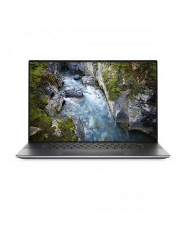 Laptop Dell Precision 5760, Intel Core i9-11950H, 17inch Touch, RAM 32GB, SSD 512GB, nVidia RTX A3000 6GB, Linux, Titan Gray Del
