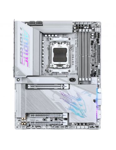 GIGABYTE X870E AORUS PRO X3D ICE AMD X870E Mufă AM5 ATX