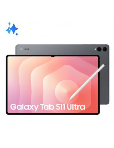 Samsung Galaxy Tab S11 Ultra 256 Giga Bites 37,1 cm (14.6") 12 Giga Bites Wi-Fi 7 (802.11be) Gri - Tik.ro