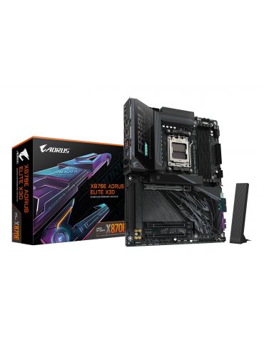 GIGABYTE X870E AORUS ELITE X3D AMD X870E Mufă AM5 ATX - Tik.ro