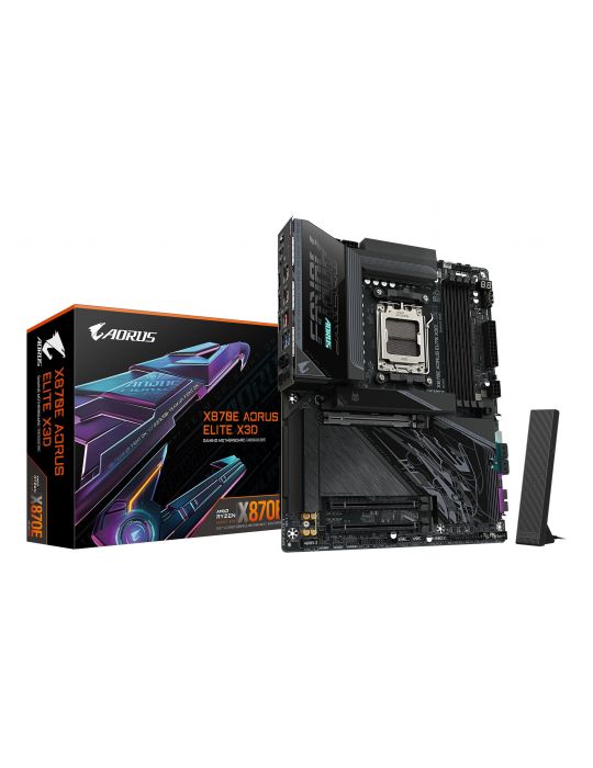 GIGABYTE X870E AORUS ELITE X3D AMD X870E Mufă AM5 ATX