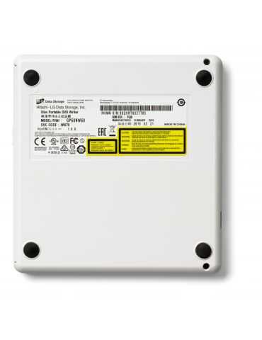 Hitachi-LG Slim Portable DVD-Writer unități optice DVD±RW Negru Hitachi-lg - 5