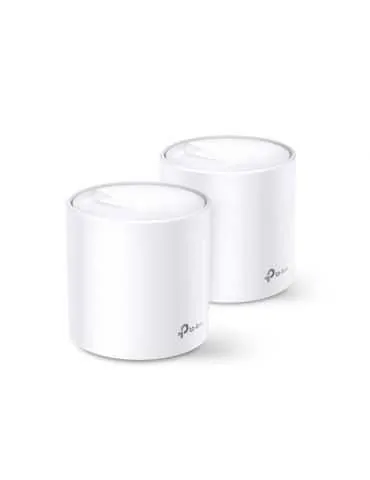 TP-LINK DECO X60(2-PACK) sistem Wi-Fi tip rețea Bandă dublă (2.4 GHz/ 5 GHz) Wi-Fi 6 (802.11ax) Alb Intern Tp-link - 1 - Tik.ro