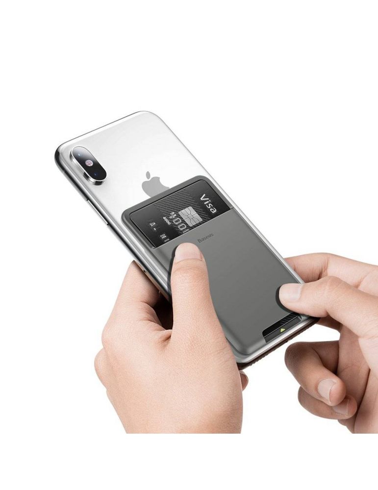 Baseus Portcard silicon baseus compatibil cu majoritatea telefoanelor de pe piata atat timp cat telefonul este mai lat de 62 mm si m