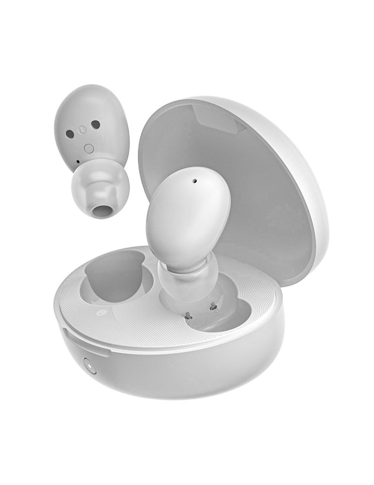 Casti bluetooth qcy t16 white t16_w (timbru verde 0.18 lei)