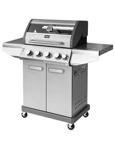 Grill gaz 5 arzatoare bbq... - Tik.ro