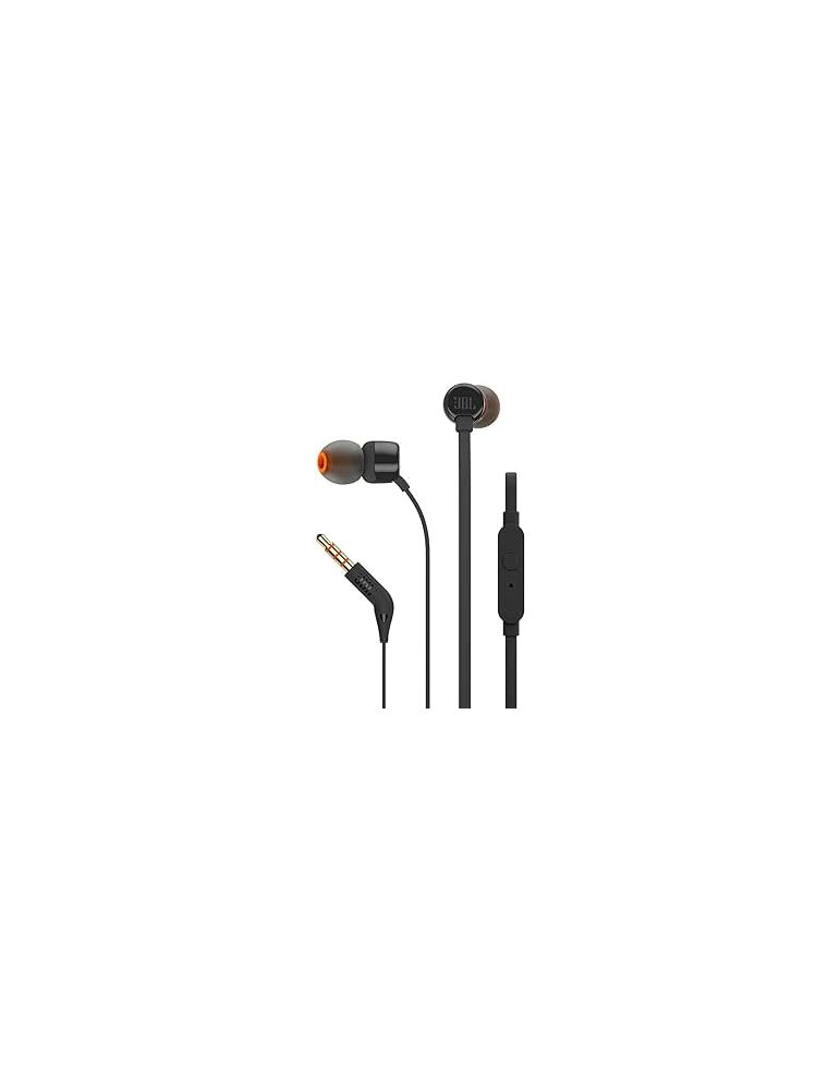 Casti jbl tune 160 in-ear headphones black eu jbl-t160-blk (timbru verde 0.18 lei)