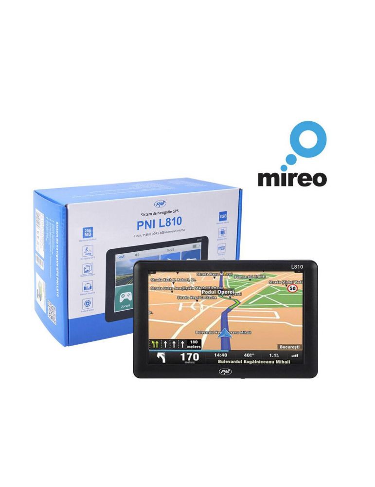 Pni l810-hm sistem navigatie 7 windows ce 6.0 rezolutie: 800