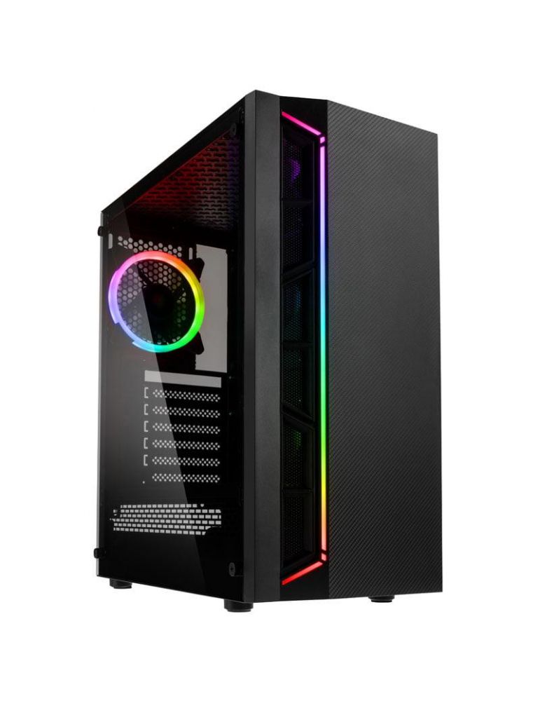 Kolink inspire k7 argb mid-tower negru preinstalled fans 1x 120