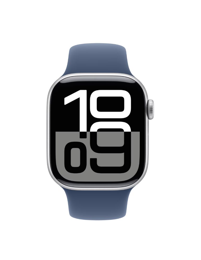 Apple watch series 10 gps + cellular 42mm silver aluminium