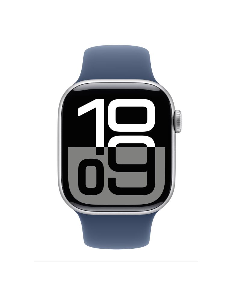 Apple watch series 10 gps 42mm silver aluminium case with
