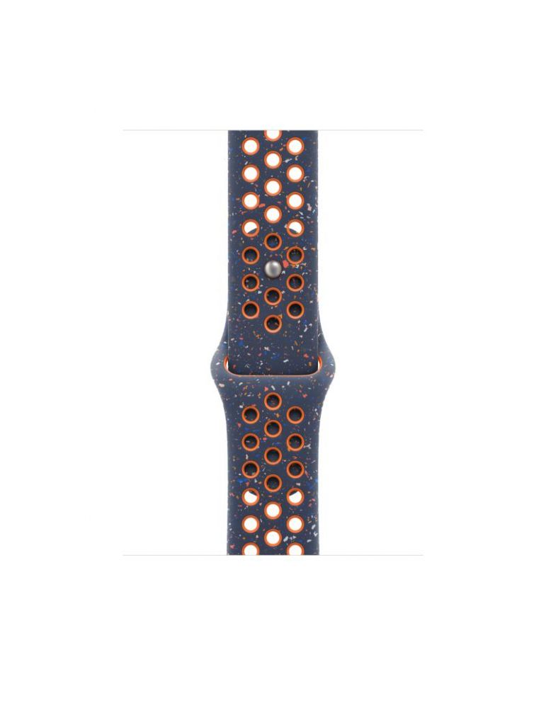 46mm blue flame nike sport band - s/m
