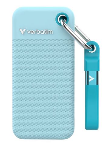 Verbatim Pocket SSD 1 TB USB tip-C 3.2 Gen 2 (3.1 Gen 2) Albastru - Tik.ro