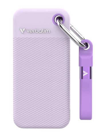 Verbatim Pocket SSD 1 TB USB tip-C 3.2 Gen 2 (3.1 Gen 2) Purpuriu - Tik.ro