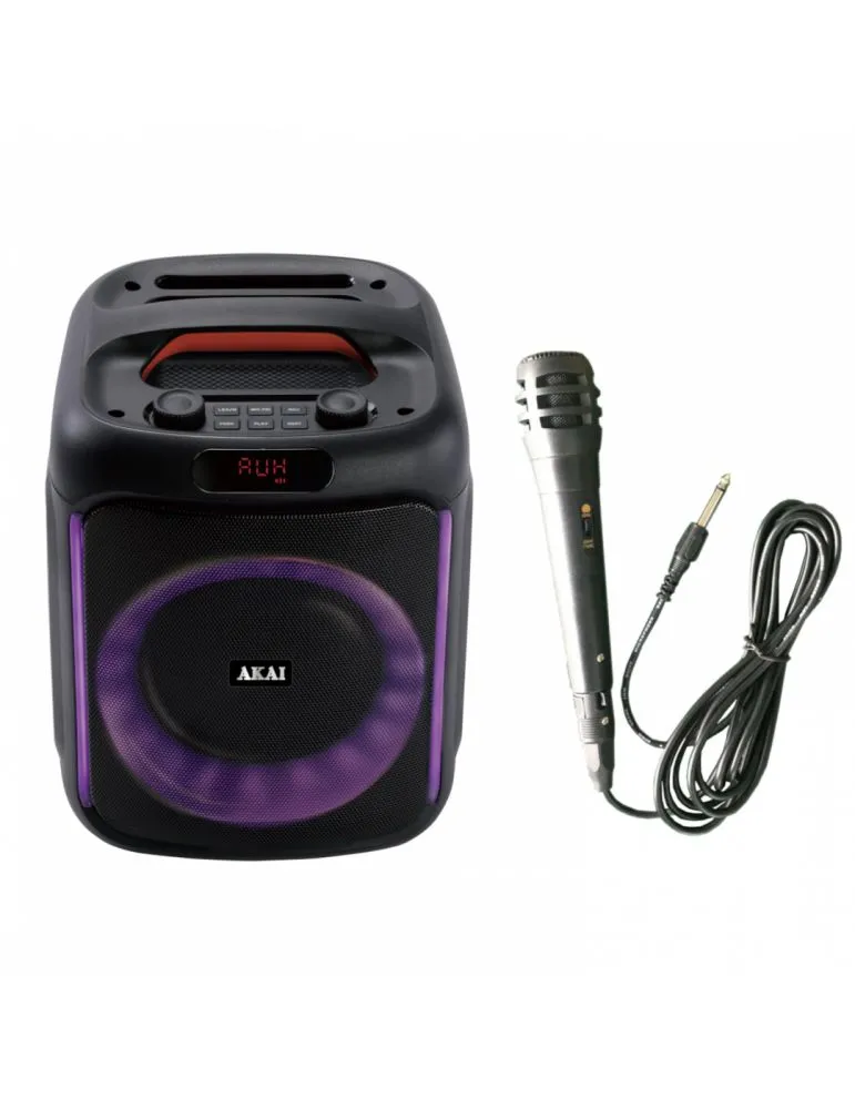 Audio Components Boxa portabila akai bluetooth 5.0 putere rms 50w puterea de