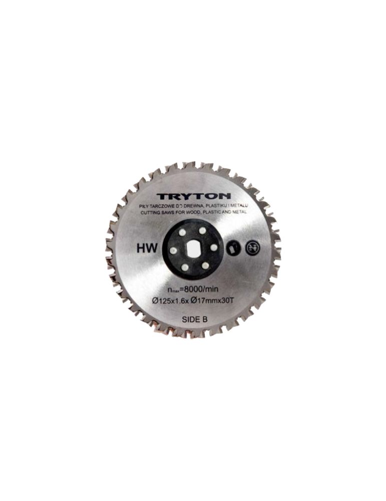 ACCESORIU TPD860K - DISC METAL/LEMN/PLASTIC 125MM